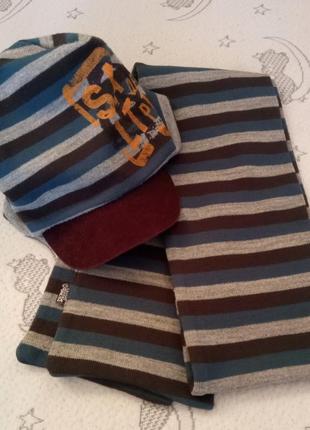 Комплект шапка+шарф dembohouse р.50