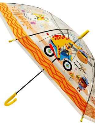 Зонт детский UM14102 прозрачный 66 см (Лева)