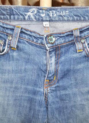 Классические прямые джинсы ru blue (usa )