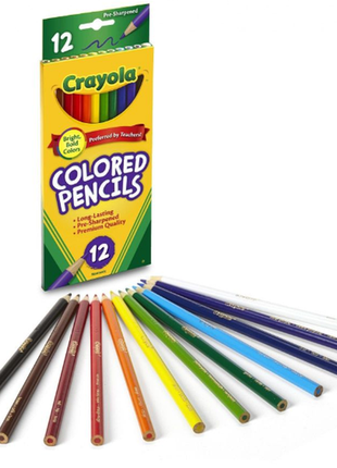 Карандаши цветные 12 crayola
в наличии