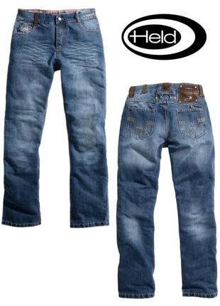Байкерські прямі джинси held crackerjack jeans 6269-40 мотоцик...