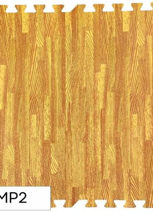 Підлога пазл — модульне підлогове покриття 600x600x10мм золоте...