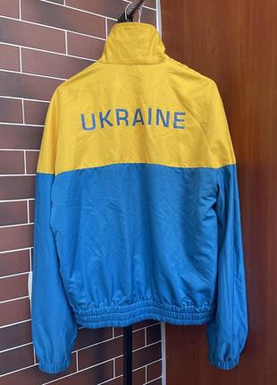 Спортивная кофта голубо-желтая украинскаяviaine олимпийка ston...