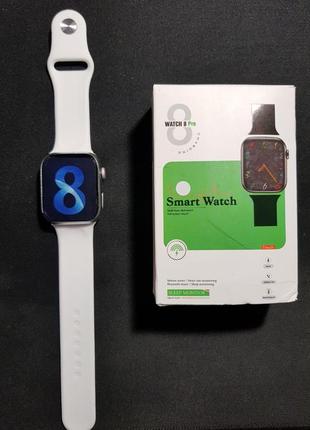 Смарт часы 8, smart watch 8 pro bluetooth шаги, калории, музыка