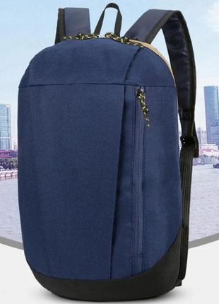 Рюкзак городской синий, рюкзак, сумка, водоотталкивающая ткань