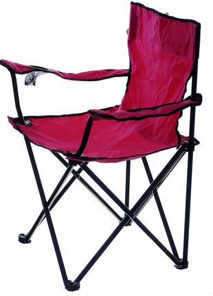 Кресло раскладное Styleberg Паук с подстаканником Красный