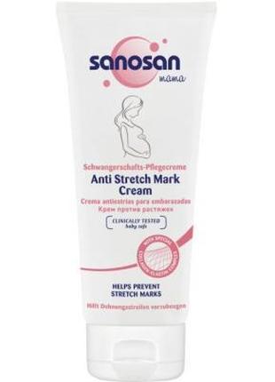Косметика для мам Sanosan Mama крем від розтяжок для вагітних...