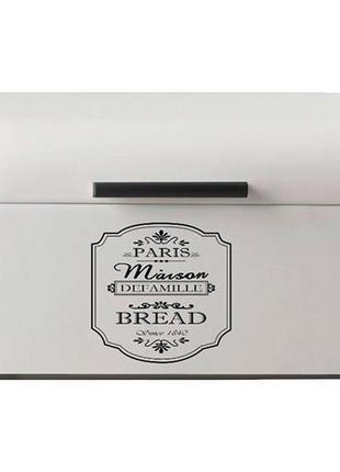 Хлебница maestro - 300 x 200 x 157 мм paris maison 1 шт.