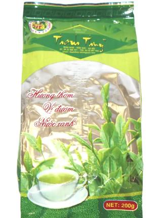 Вьетнамский Зеленый чай листовой Тай Нгуен Thai Nguyen 200г по...