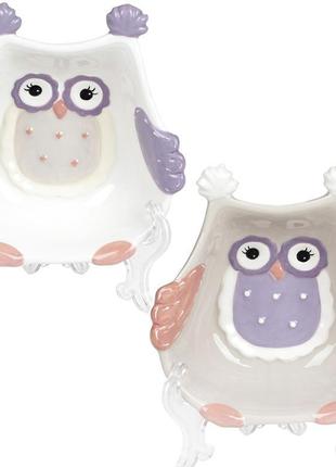 Набор 6 пиал "Owl Family" 150мл керамика