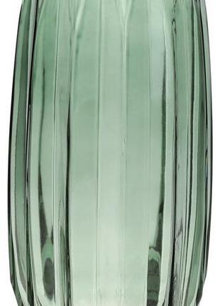 Ваза декоративна Ancient Glass "Грейс" 30х13см, скло, зелений