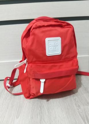 Рюкзак детский красный