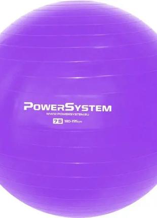 Мяч для фитнеса Power System PS-4013, 75 см, Purple