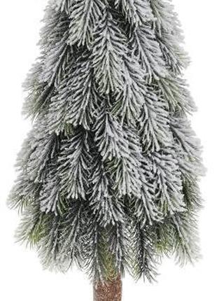 Декоративная елка "Снежная" на стволе 19х19х60см, с подставкой