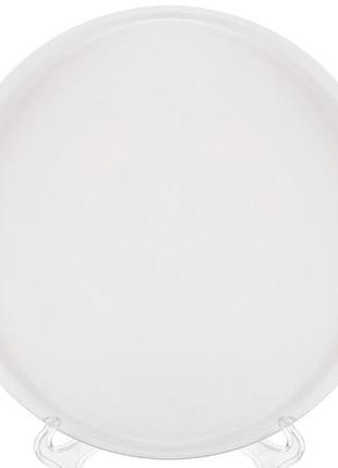 Тарелка десертная White City, набор 2 тарелки Ø20см, белый фарфор