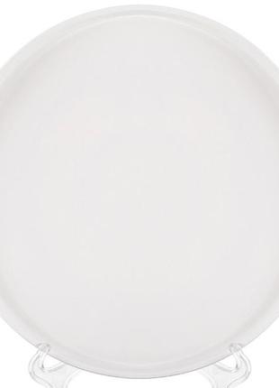Тарелка обеденная White City, набор 2 тарелки Ø25см, белый фарфор