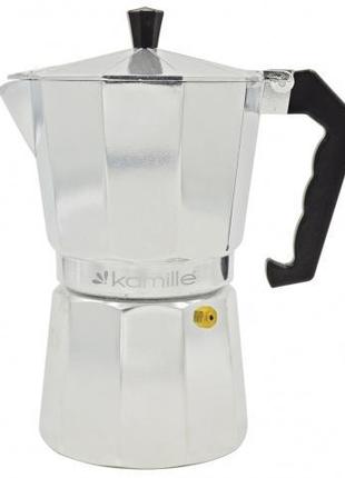 Гейзерная кофеварка Kamille на 9 чашек 450мл