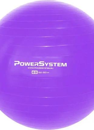 М'яч для фітнесу Power System PS-4012, 65 см, Purple
