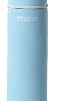 Термос Fissman Ayge Blue 480мл из нержавеющей стали