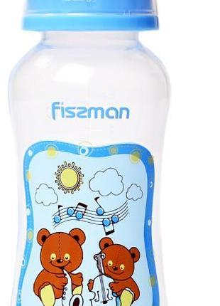Пляшка дитяча для годування Fissman Babies "Медвіжата-музикант...