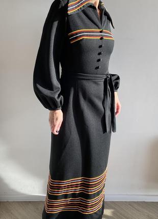 Винтажное дизайнерское платье carnegie of london