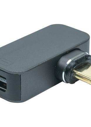 Адаптер PowerPlant USB Type-C - Mini DisplayPort, 8K, 60Hz