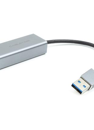 Адаптер Cabletime USB 3.0 - RJ45, 1000Mbps, 0.15м