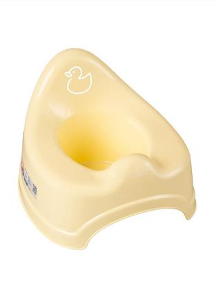 Горшок tega dk-091 уточка без музыки dk-091-132, yellow, желтый