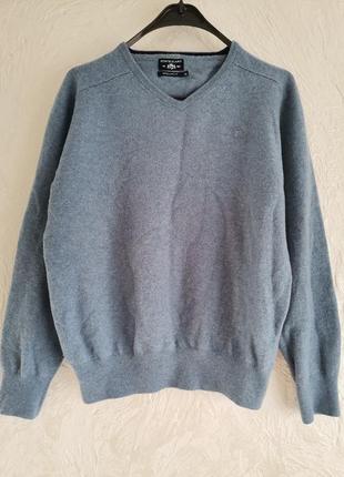 Теплий светр пуловер з вовни мериноса