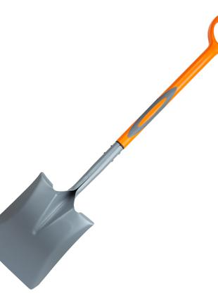 Лопата совковая с пластиковой ручкой