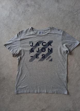 Брендовая футболка jack &amp;jones.