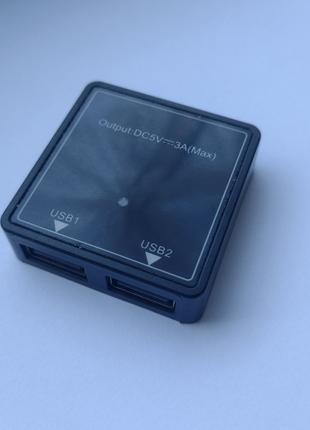 Контроллер Регулятор заряда солнечных панелей 5-30V 3A USB