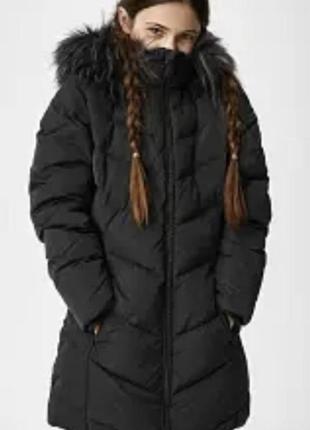 Пуховик пуховое пальто на девочку подростка р. 164 см c&amp;a ...