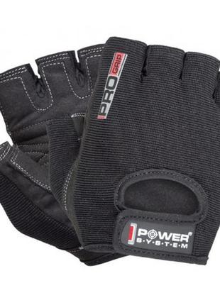 Рукавички для фітнесу power system ps-2250 pro grip black l