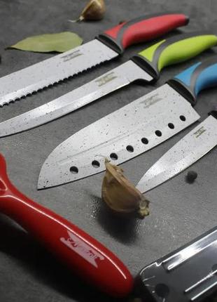 Набор кухонных ножей avacoor 7шт для кухни отличного качества ...