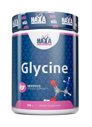 Аминокислота Haya Labs Glycine, 200 грамм