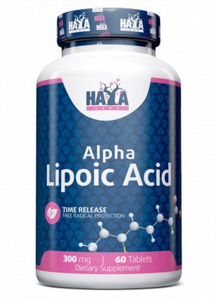 Натуральная добавка Haya Labs Alpha Lipoic Acid 300 mg, 60 таб...