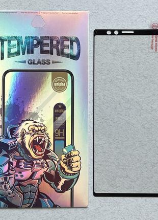 Защитное стекло с чёрной рамкой для Sony Xperia 1 FULL COVER G...