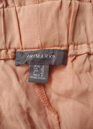 Женские шорты primark 14 размер персикового цвета