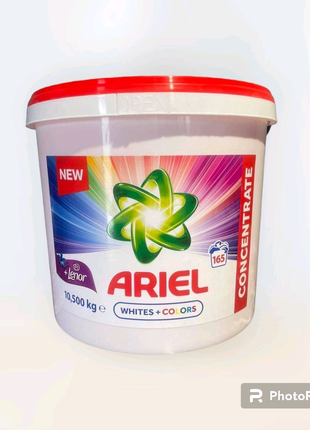 Пральний порошок ARIEL WHITES+COLORS (+Lenor) 10,500 Кг