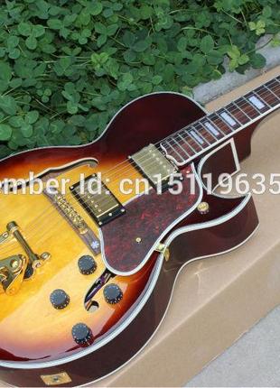 Полуакустическая гитара Gibson ES 175 Sunberst 3TS Bigsby China