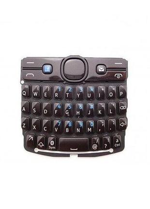 Клавіатура для Nokia Asha 205 чорна, висока якість