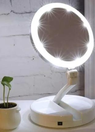 LED зеркало для макияжа с подсветкой
