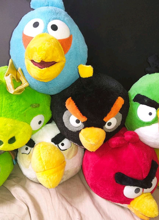 Angry birds злые птички птицы мягкая игрушка с Европы