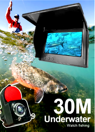 Портативная подводная камера для рыбалки. DDCAMERA F012 PLUS.