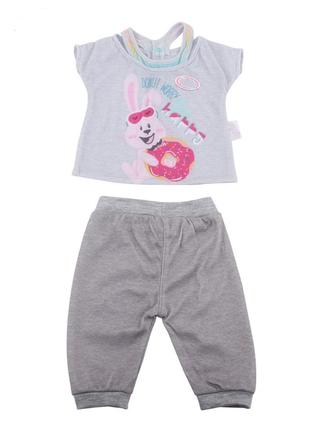 Одежда для куклы Беби Бона / Baby Born 40-43 см набор футболка...