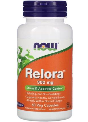 Натуральна добавка NOW Relora 300 mg, 60 вегакапсул