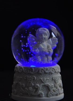 Керамічна куля що світиться зі снігом Angel