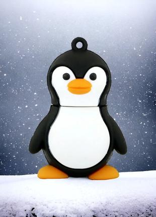 Флешка у вигляді пінгвінчика 32 ГБ, USB 2.0