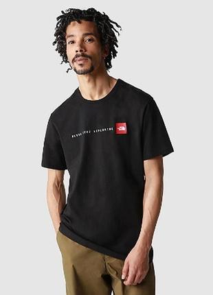 Футболка the north face m s/s nse tee black nf0a2tx4jk3